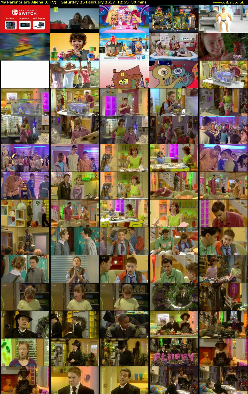 My Parents are Aliens (CITV) Saturday 25 February 2017 12:55 - 13:25