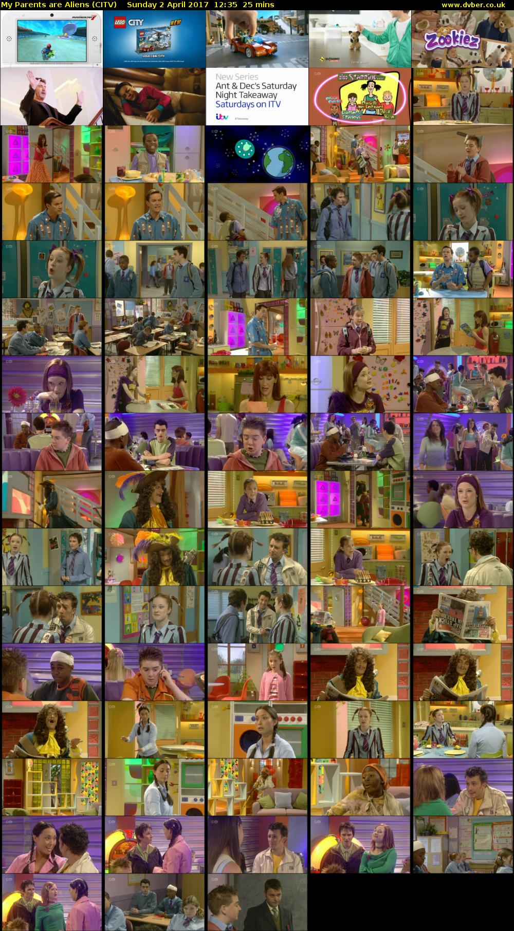 My Parents are Aliens (CITV) Sunday 2 April 2017 12:35 - 13:00