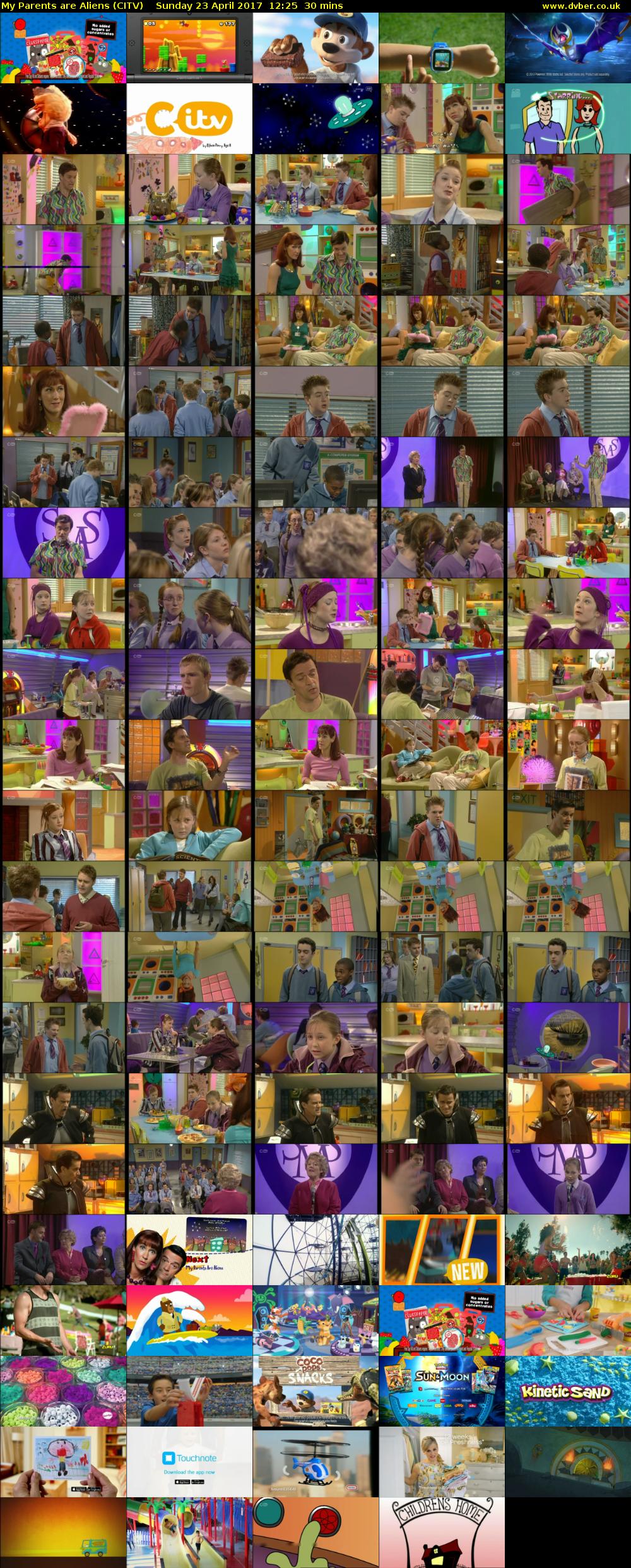 My Parents are Aliens (CITV) Sunday 23 April 2017 12:25 - 12:55