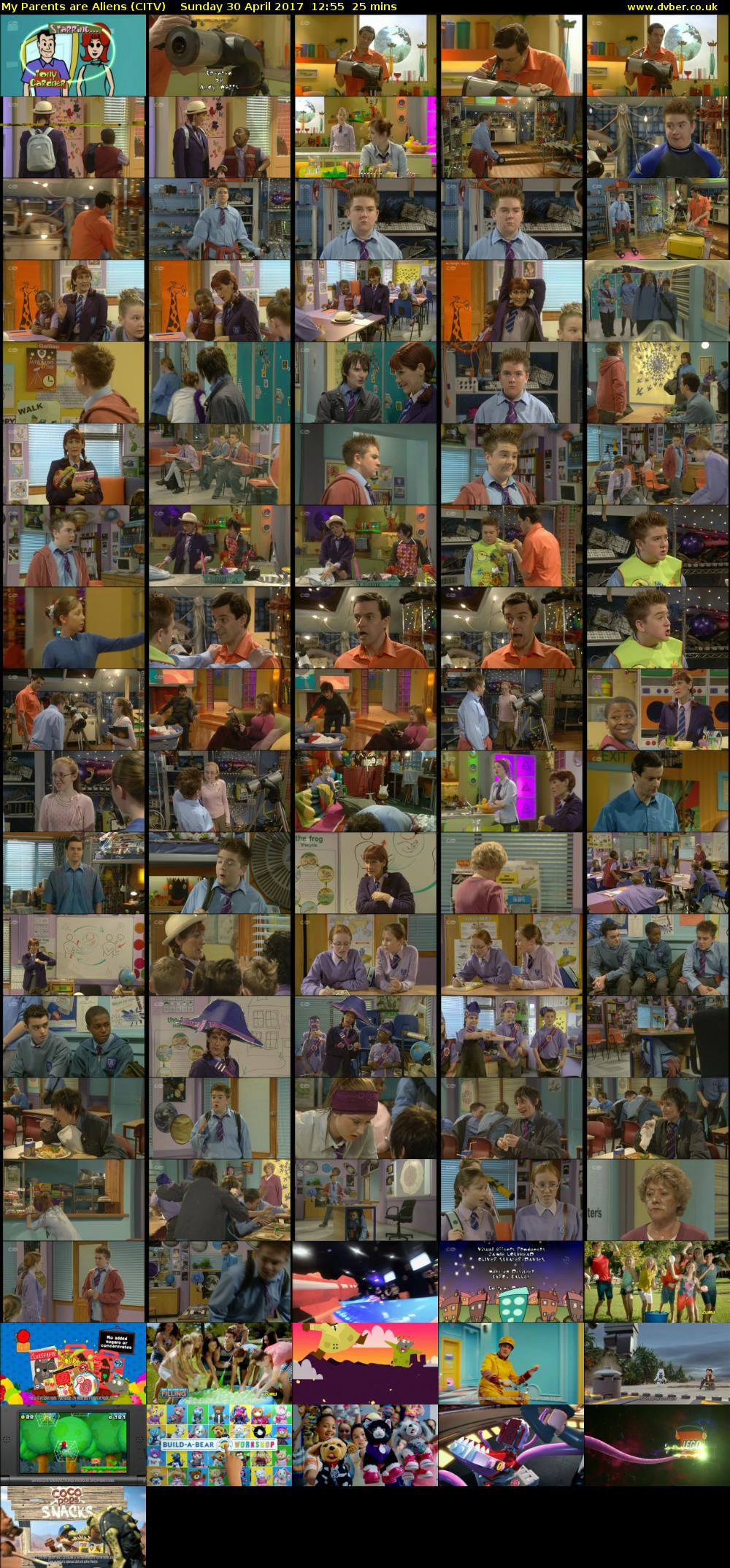 My Parents are Aliens (CITV) Sunday 30 April 2017 12:55 - 13:20