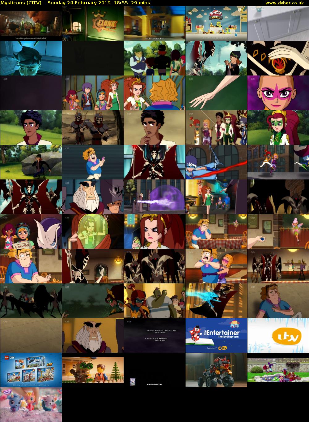 Mysticons (CITV) Sunday 24 February 2019 18:55 - 19:24