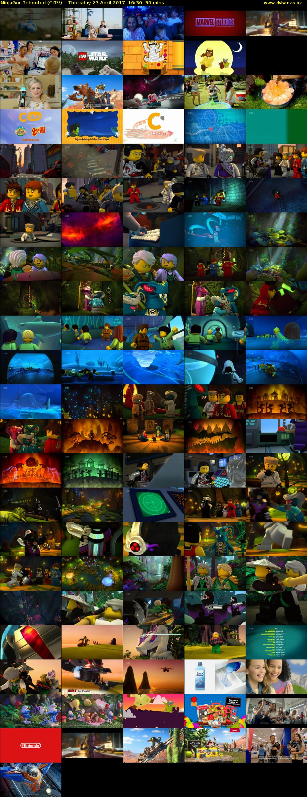 NinjaGo: Rebooted (CITV) Thursday 27 April 2017 16:30 - 17:00