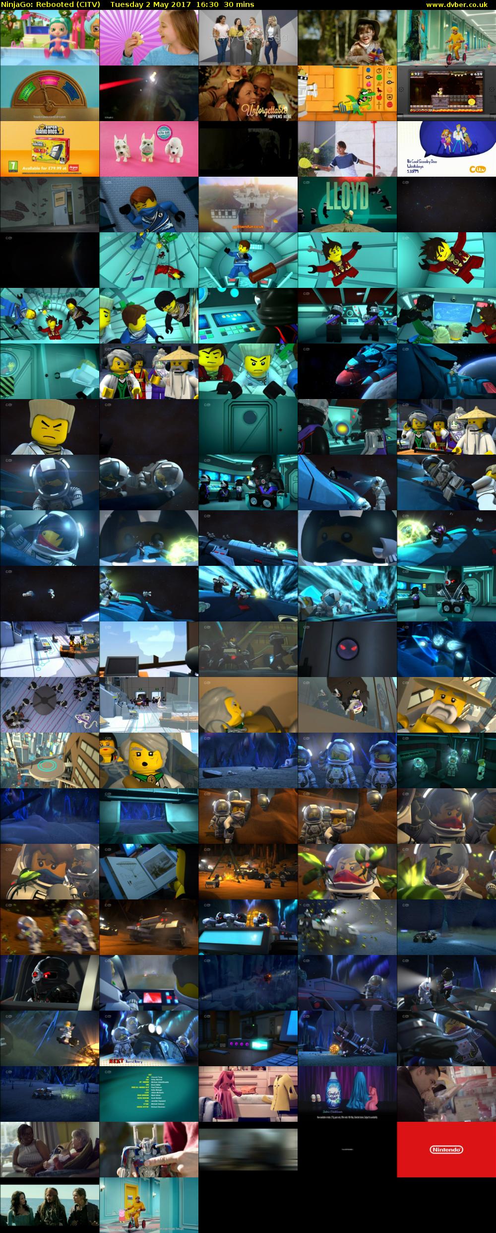 NinjaGo: Rebooted (CITV) Tuesday 2 May 2017 16:30 - 17:00