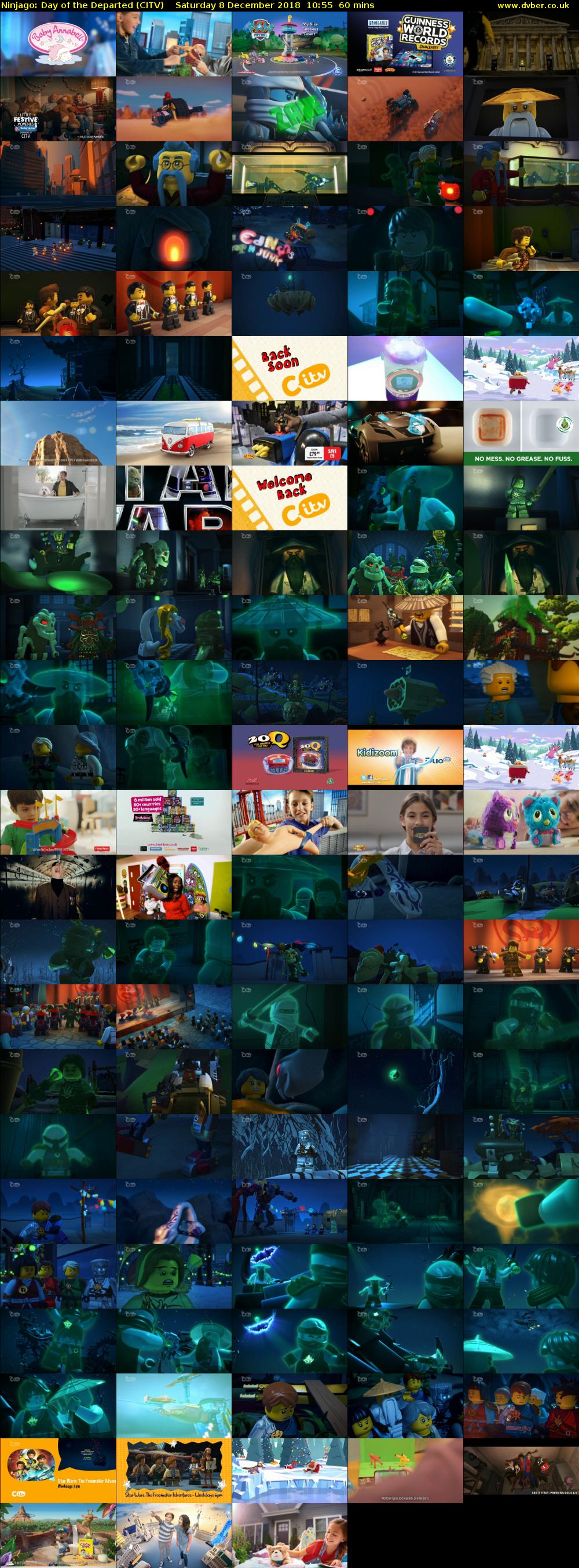 Ninjago: Day of the Departed (CITV) Saturday 8 December 2018 10:55 - 11:55