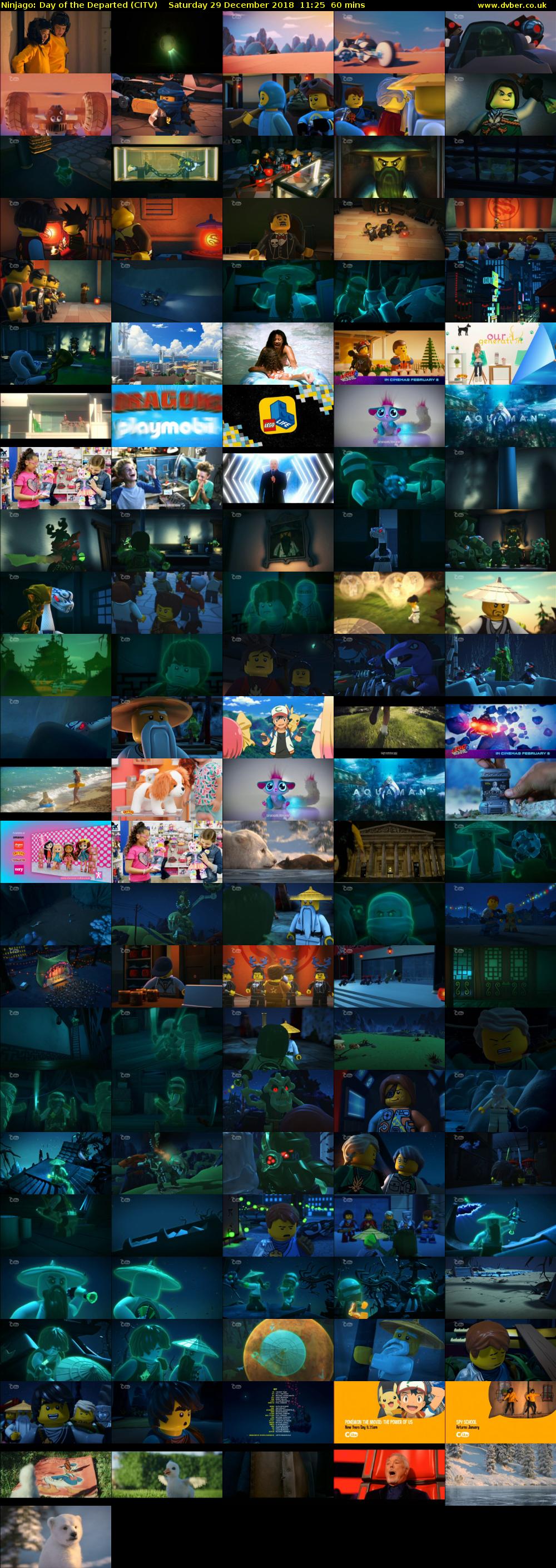 Ninjago: Day of the Departed (CITV) Saturday 29 December 2018 11:25 - 12:25