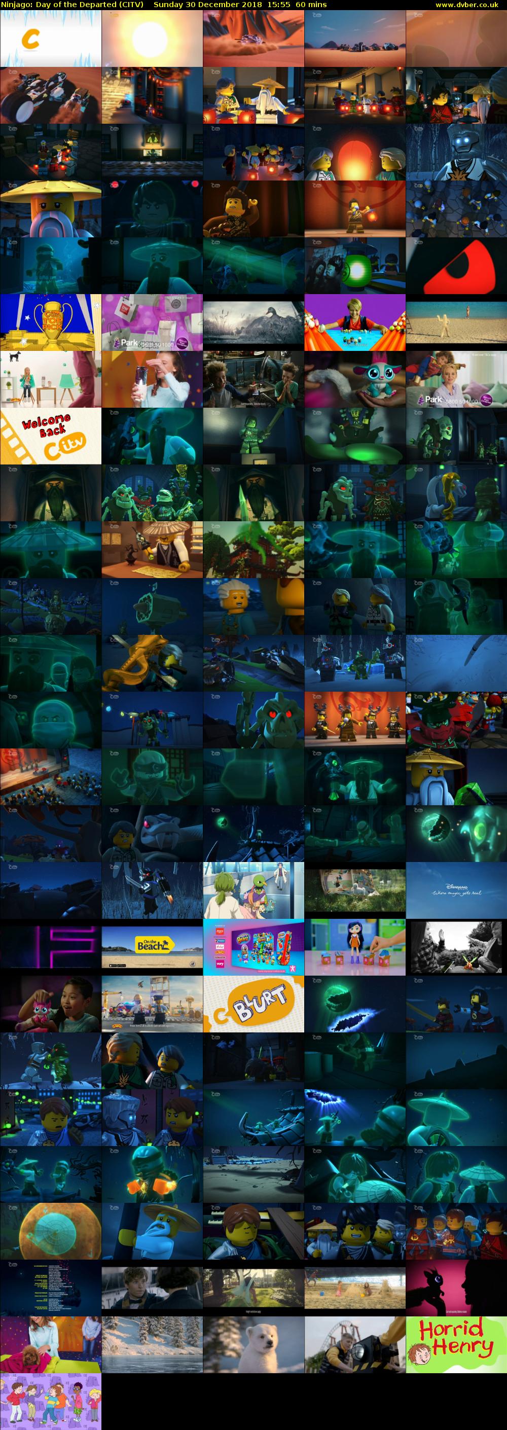 Ninjago: Day of the Departed (CITV) Sunday 30 December 2018 15:55 - 16:55
