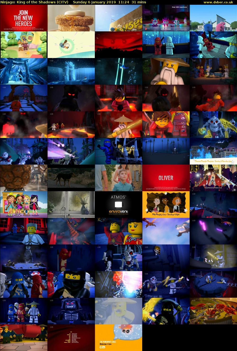 Ninjago: King of the Shadows (CITV) Sunday 6 January 2019 11:24 - 11:55