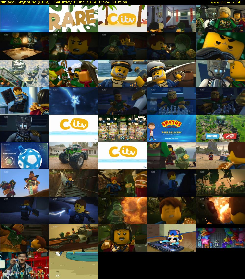 Ninjago: Skybound (CITV) Saturday 8 June 2019 11:24 - 11:55