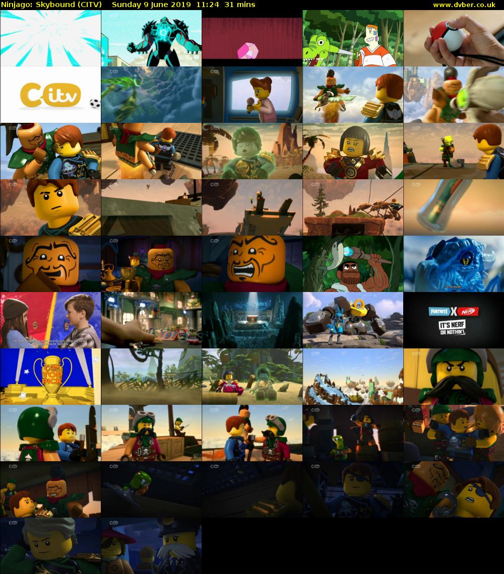 Ninjago: Skybound (CITV) Sunday 9 June 2019 11:24 - 11:55