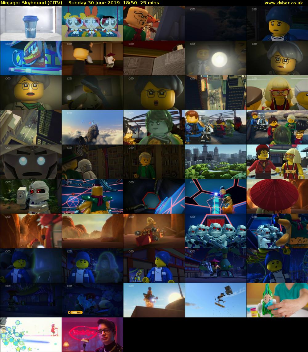 Ninjago: Skybound (CITV) Sunday 30 June 2019 18:50 - 19:15