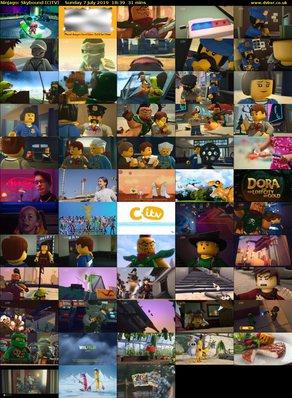 Ninjago: Skybound (CITV) Sunday 7 July 2019 18:39 - 19:10