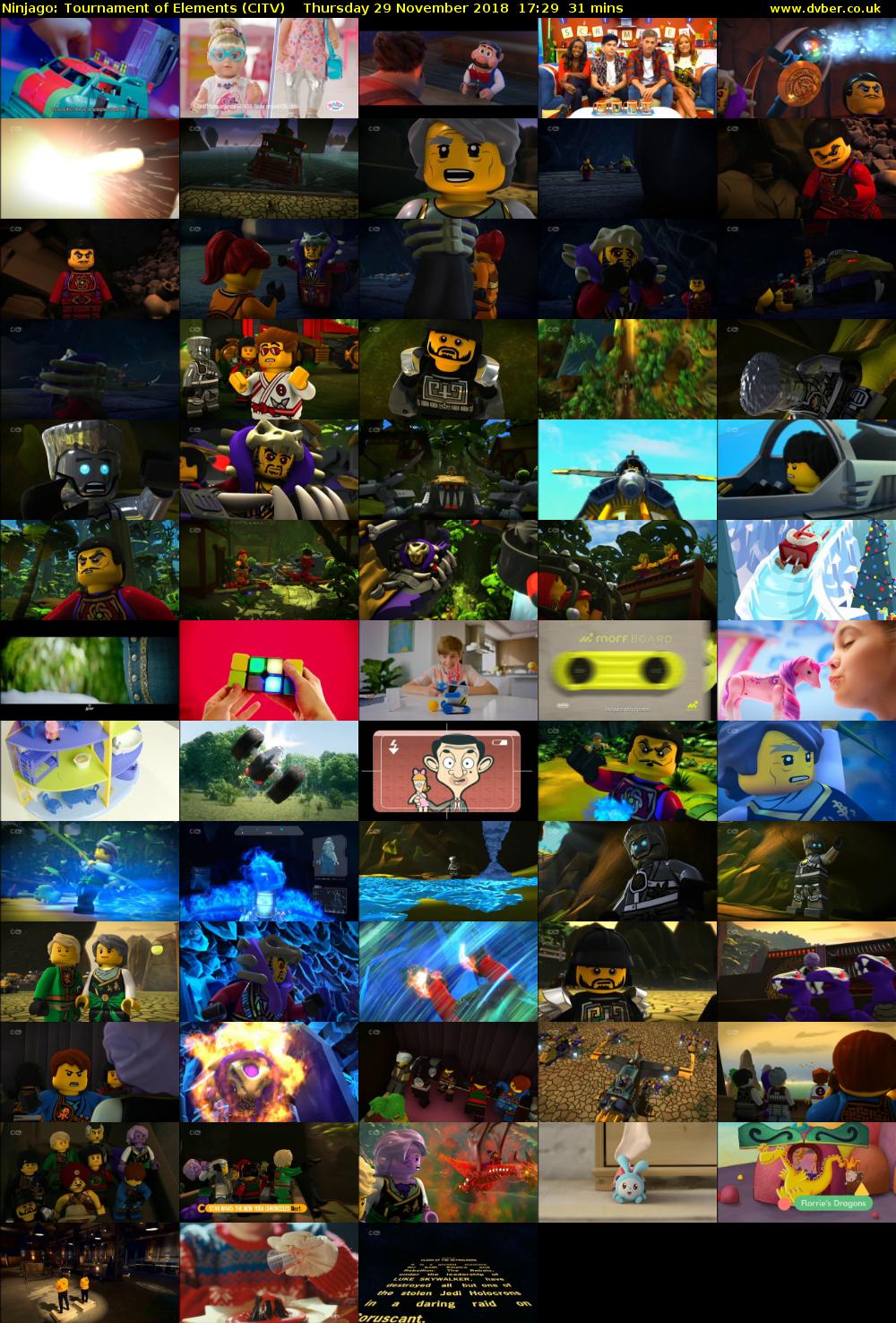 Ninjago: Tournament of Elements (CITV) Thursday 29 November 2018 17:29 - 18:00