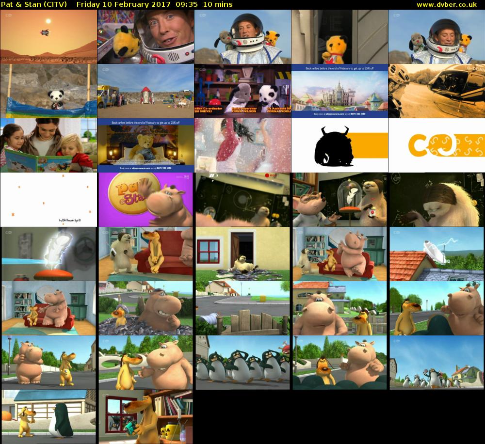 Pat & Stan (CITV) Friday 10 February 2017 09:35 - 09:45