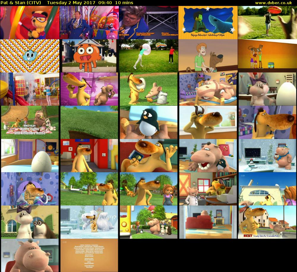 Pat & Stan (CITV) Tuesday 2 May 2017 09:40 - 09:50