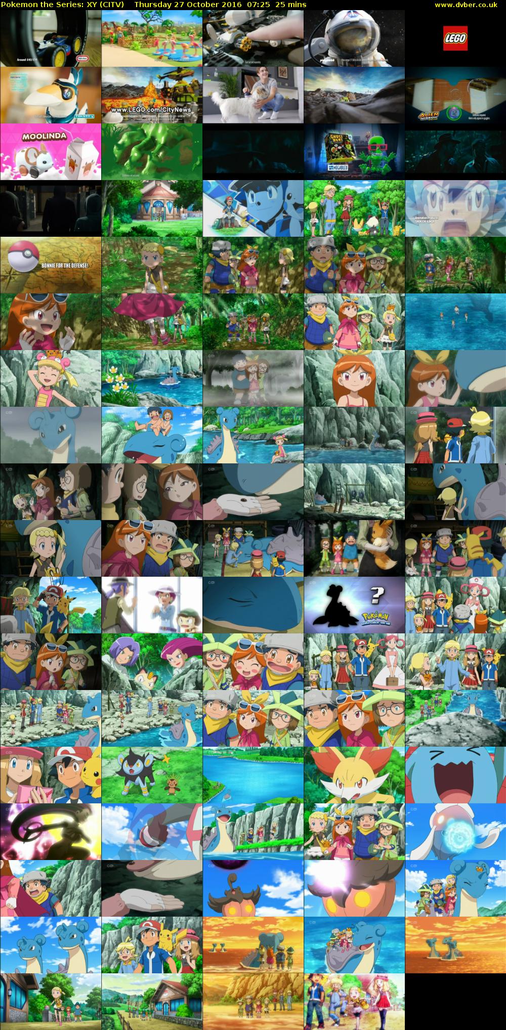Pokemon the Series: XY (CITV) Thursday 27 October 2016 07:25 - 07:50