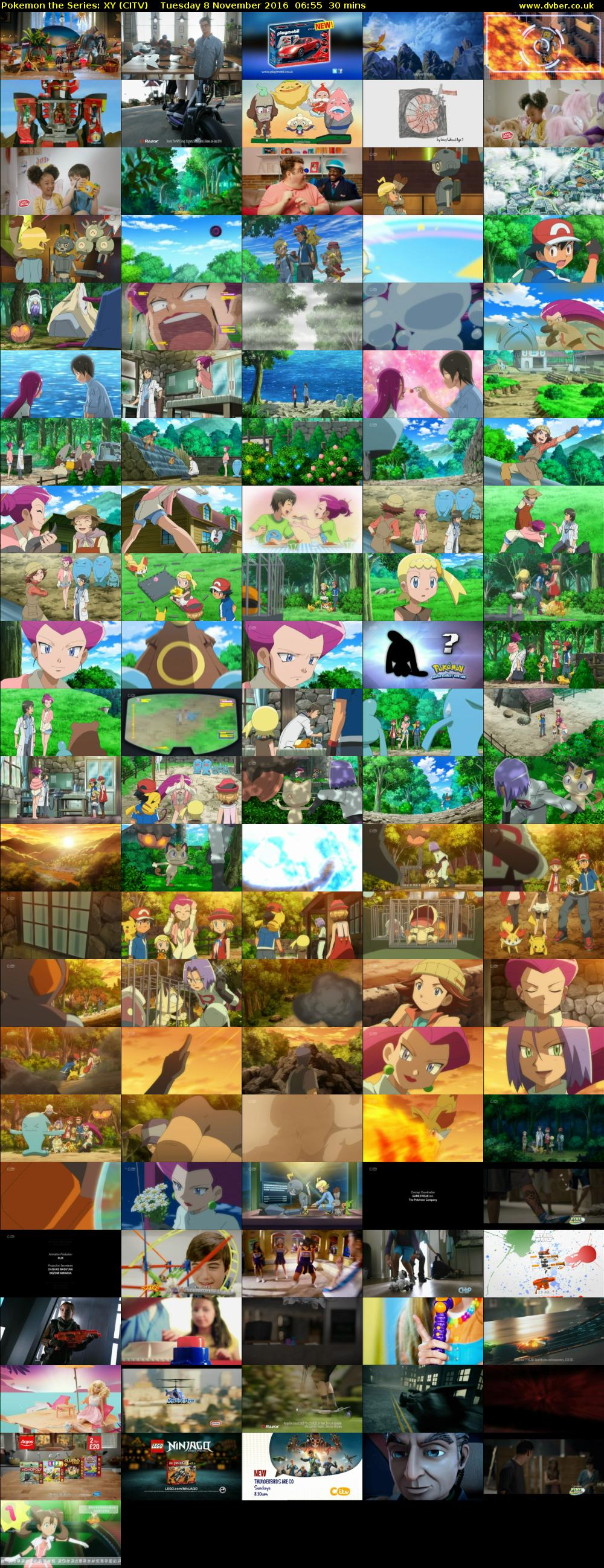 Pokemon the Series: XY (CITV) Tuesday 8 November 2016 06:55 - 07:25