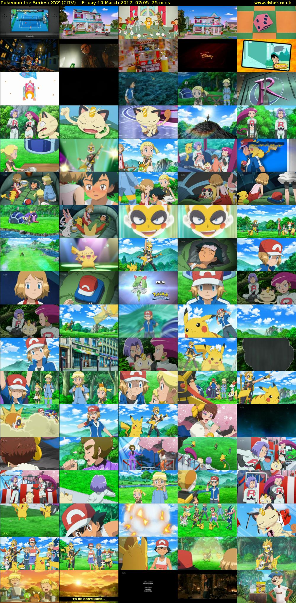 Pokemon the Series: XYZ (CITV) Friday 10 March 2017 07:05 - 07:30