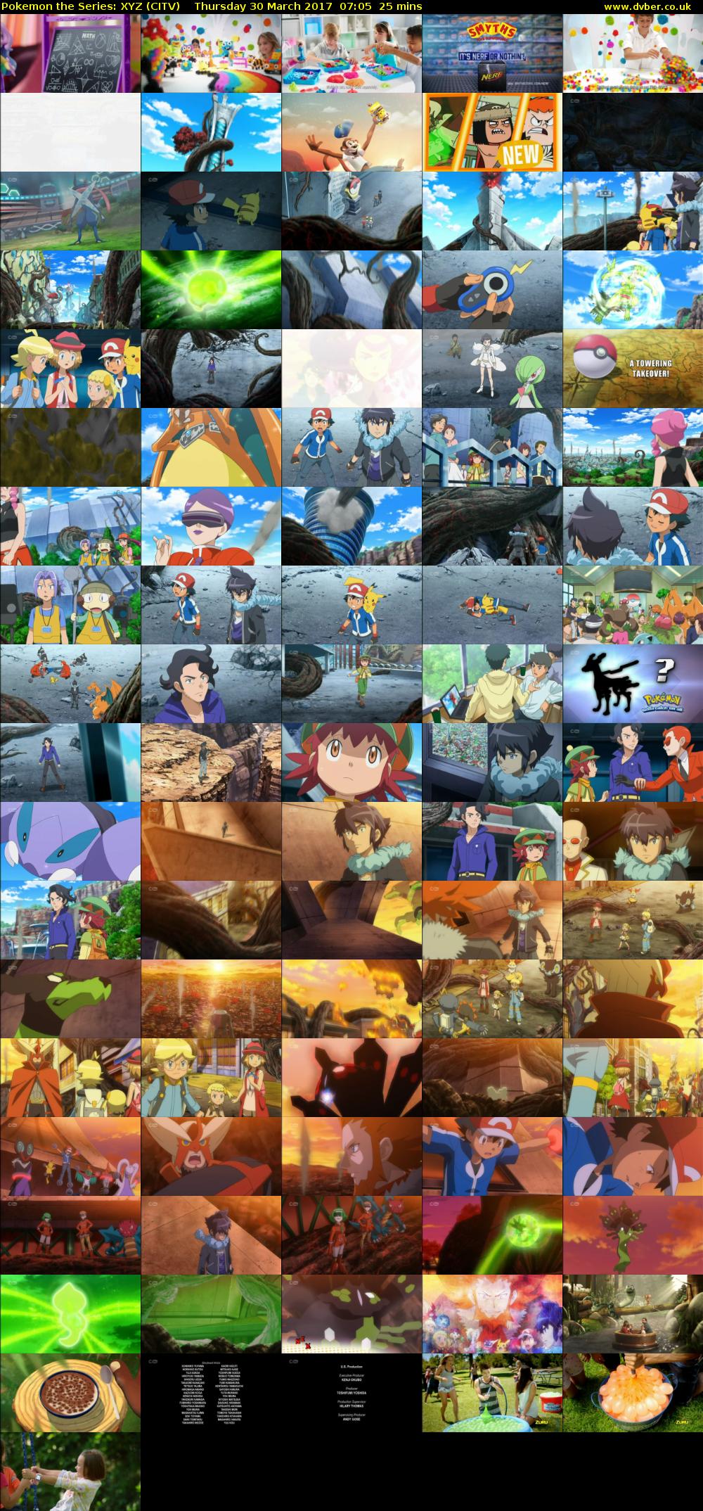 Pokemon the Series: XYZ (CITV) Thursday 30 March 2017 07:05 - 07:30