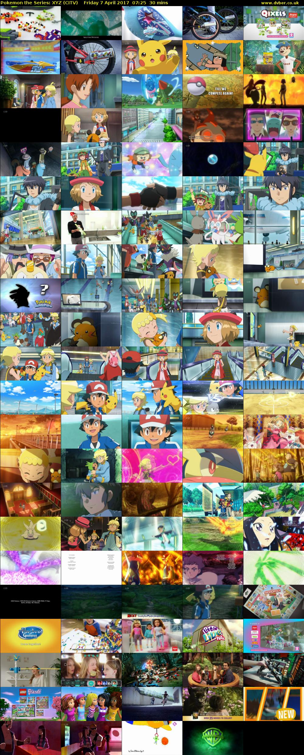 Pokemon the Series: XYZ (CITV) Friday 7 April 2017 07:25 - 07:55