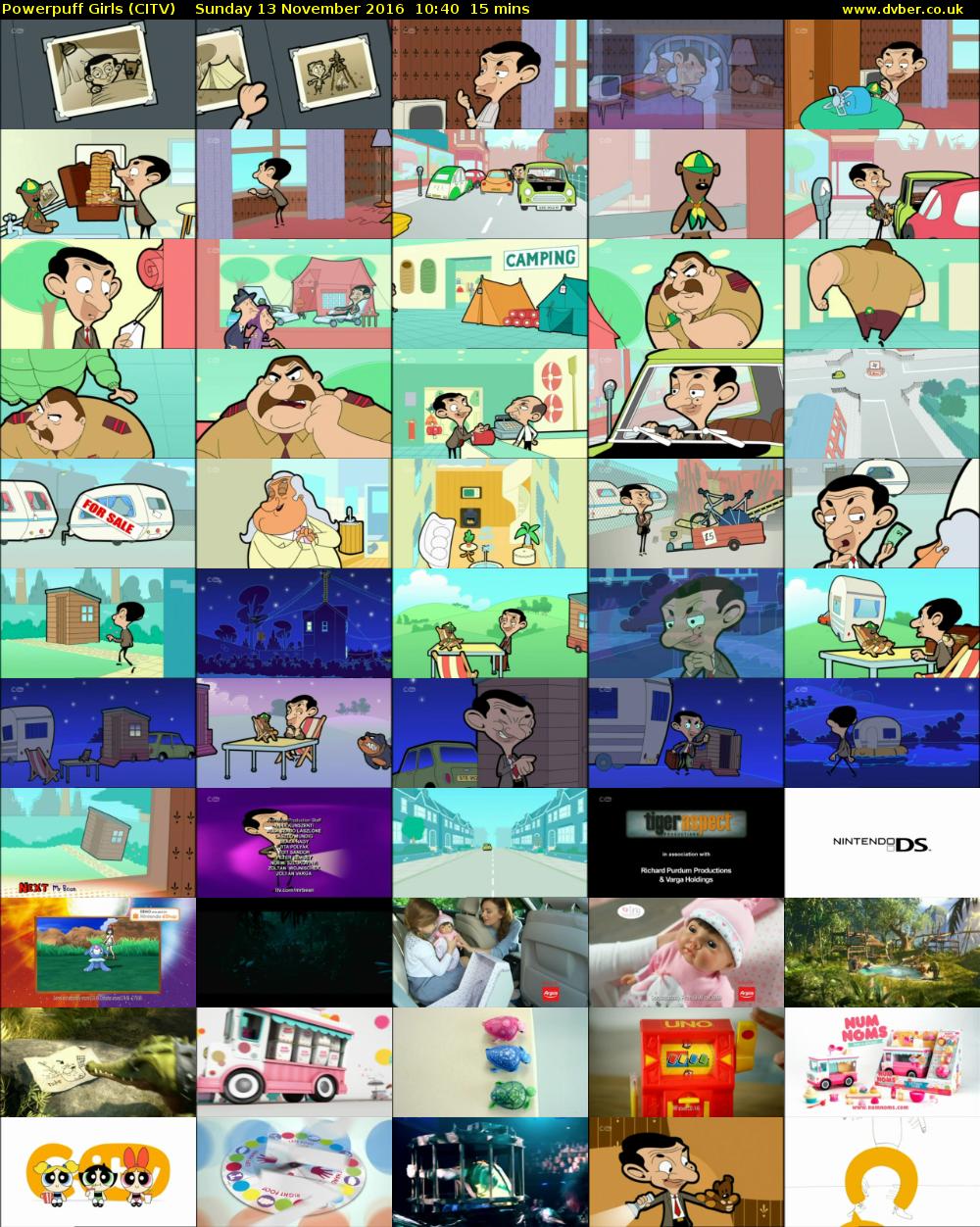 Powerpuff Girls (CITV) Sunday 13 November 2016 10:40 - 10:55