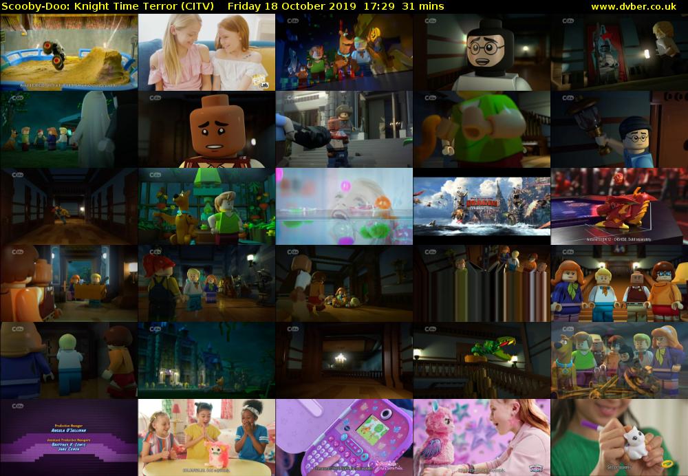 Scooby-Doo: Knight Time Terror (CITV) Friday 18 October 2019 17:29 - 18:00