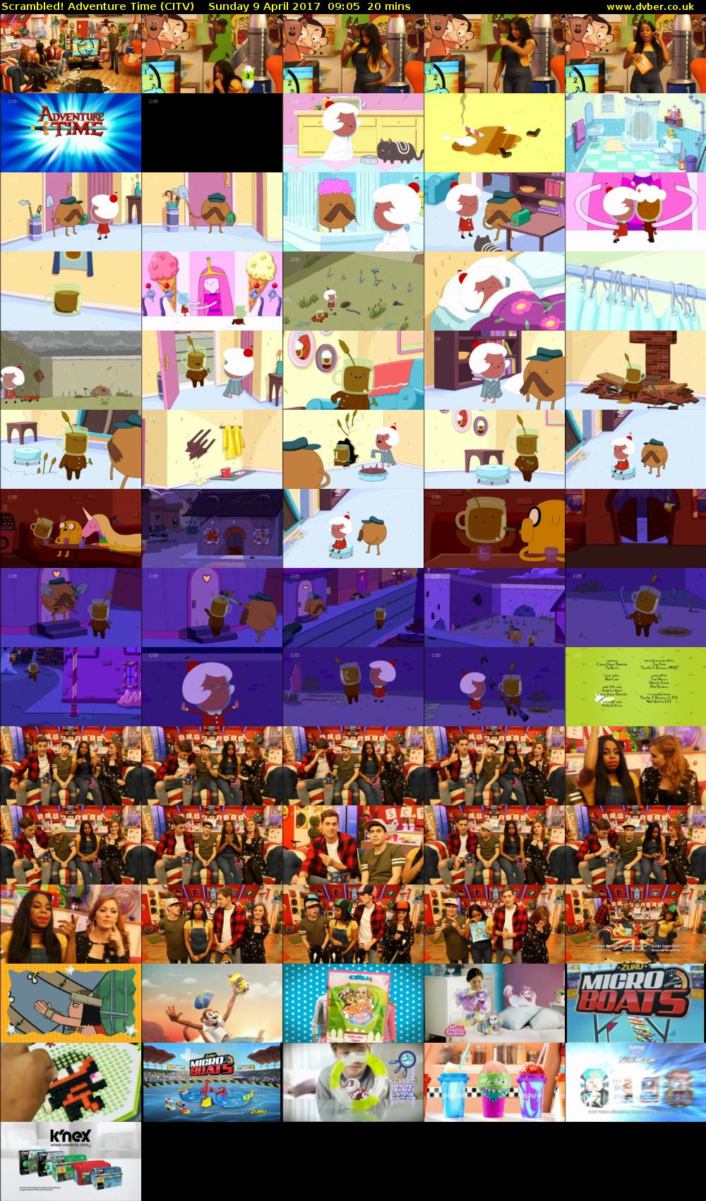 Scrambled! Adventure Time (CITV) Sunday 9 April 2017 09:05 - 09:25