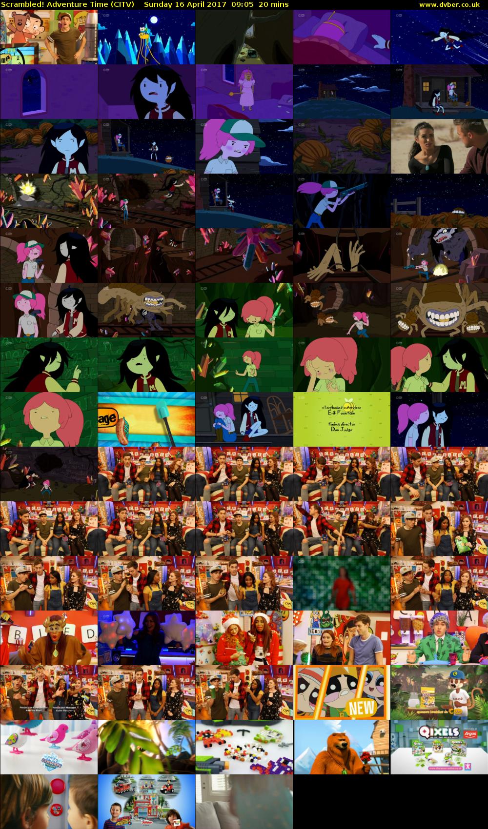 Scrambled! Adventure Time (CITV) Sunday 16 April 2017 09:05 - 09:25