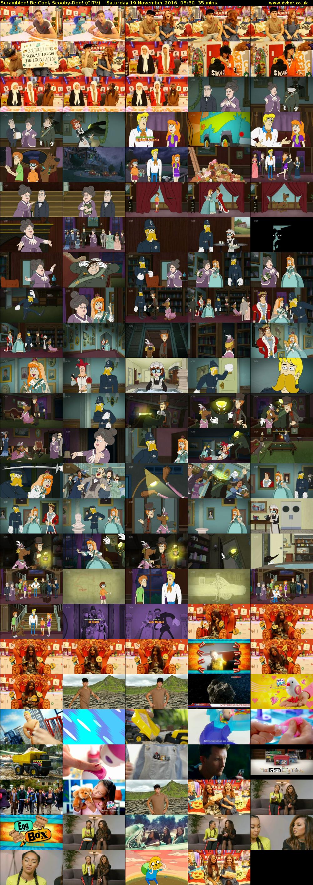 Scrambled! Be Cool, Scooby-Doo! (CITV) Saturday 19 November 2016 08:30 - 09:05