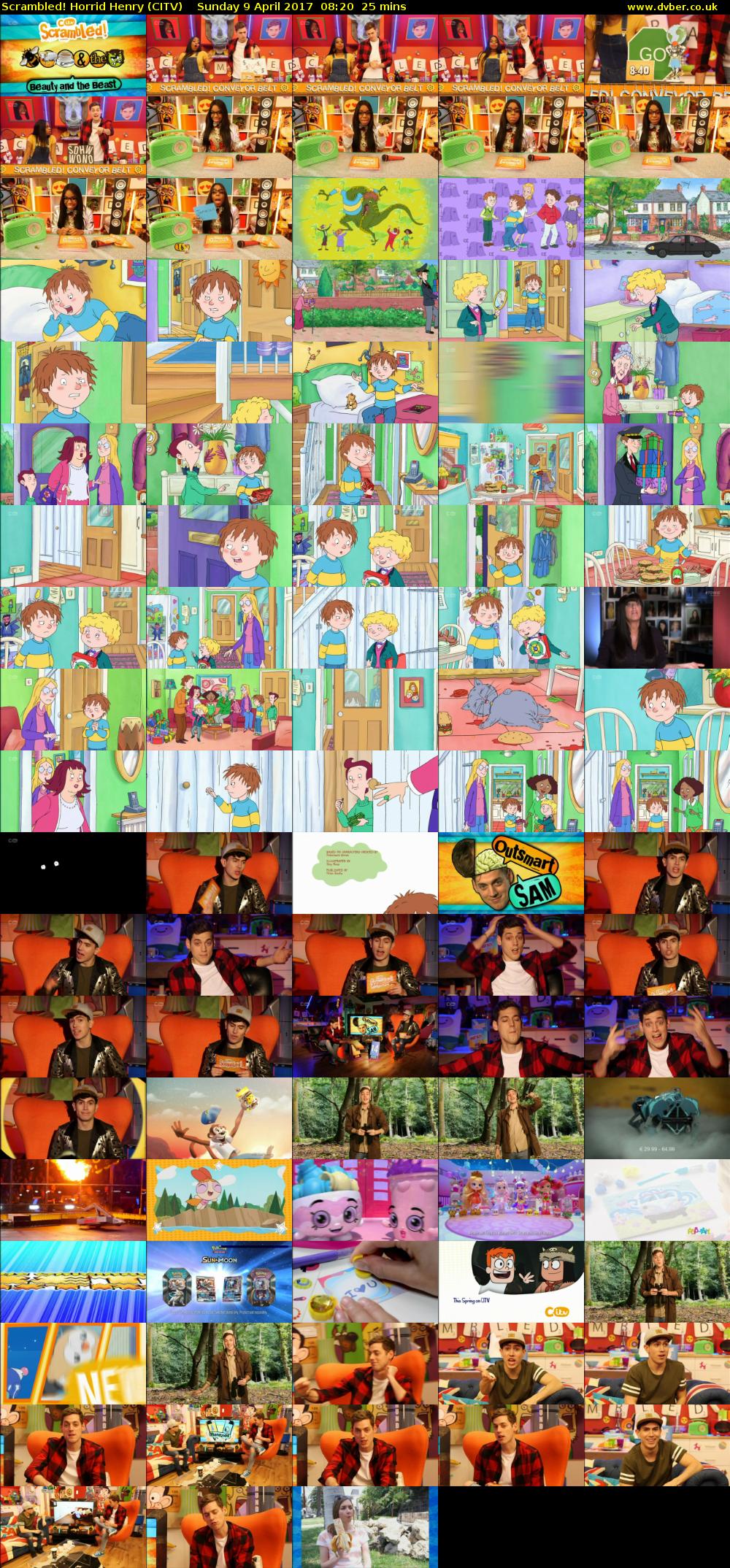 Scrambled! Horrid Henry (CITV) Sunday 9 April 2017 08:20 - 08:45