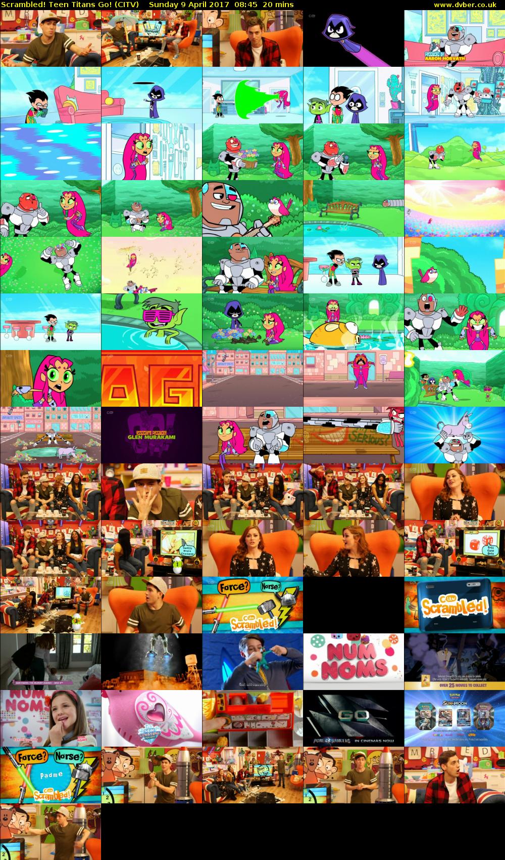 Scrambled! Teen Titans Go! (CITV) Sunday 9 April 2017 08:45 - 09:05