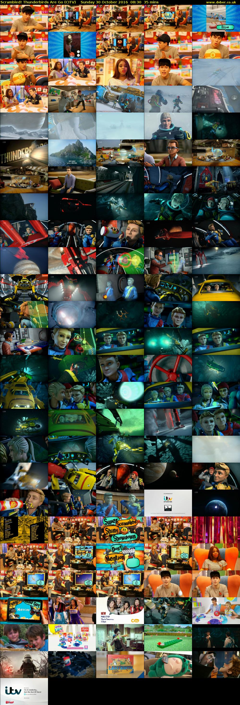 Scrambled! Thunderbirds Are Go (CITV) Sunday 30 October 2016 08:30 - 09:05
