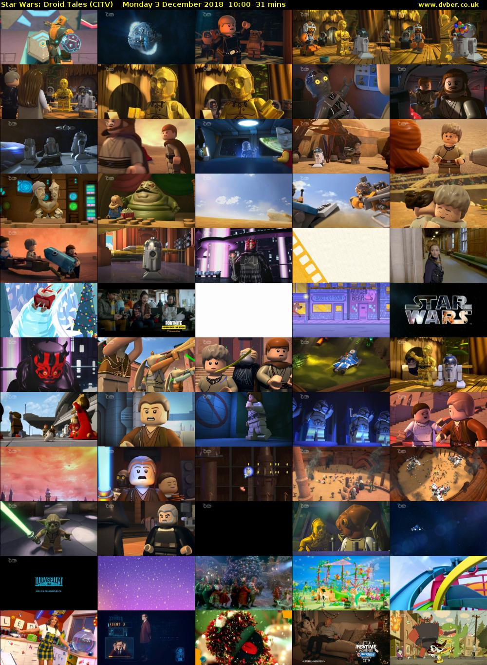 Star Wars: Droid Tales (CITV) Monday 3 December 2018 10:00 - 10:31