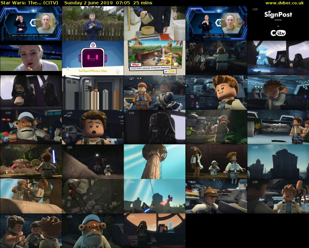 Star Wars: The... (CITV) Sunday 2 June 2019 07:05 - 07:30