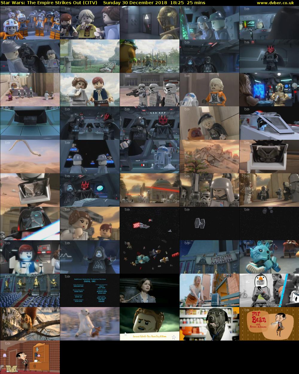 Star Wars: The Empire Strikes Out (CITV) Sunday 30 December 2018 18:25 - 18:50