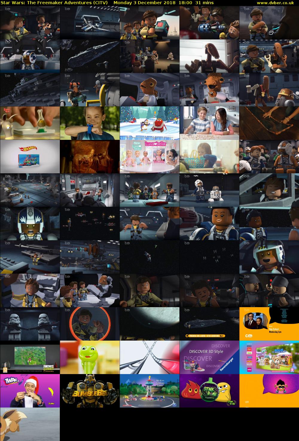 Star Wars: The Freemaker Adventures (CITV) Monday 3 December 2018 18:00 - 18:31