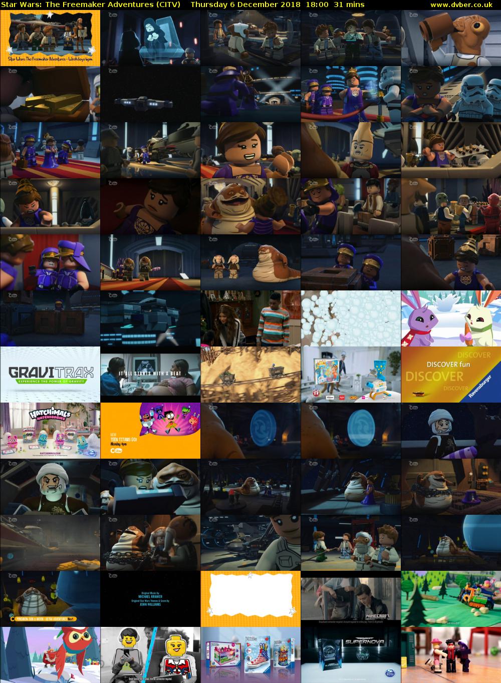 Star Wars: The Freemaker Adventures (CITV) Thursday 6 December 2018 18:00 - 18:31
