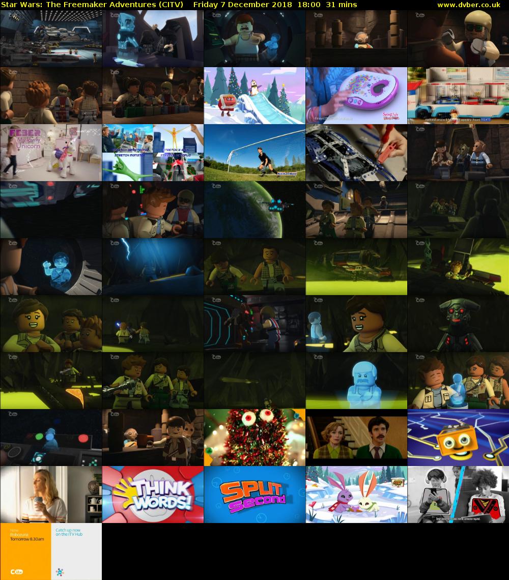 Star Wars: The Freemaker Adventures (CITV) Friday 7 December 2018 18:00 - 18:31
