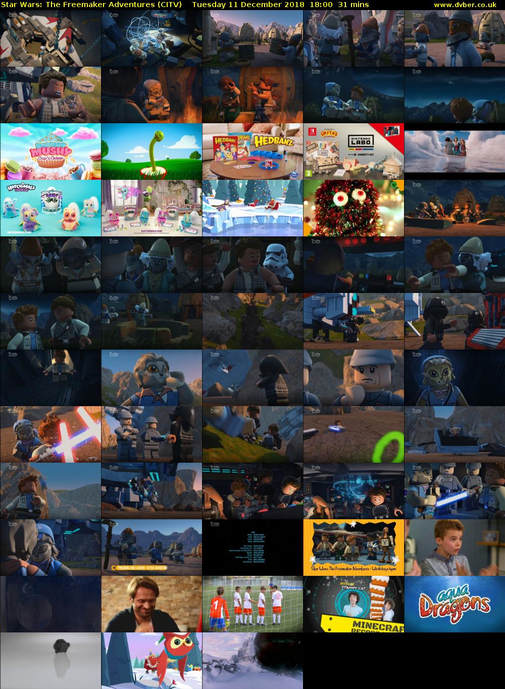 Star Wars: The Freemaker Adventures (CITV) Tuesday 11 December 2018 18:00 - 18:31