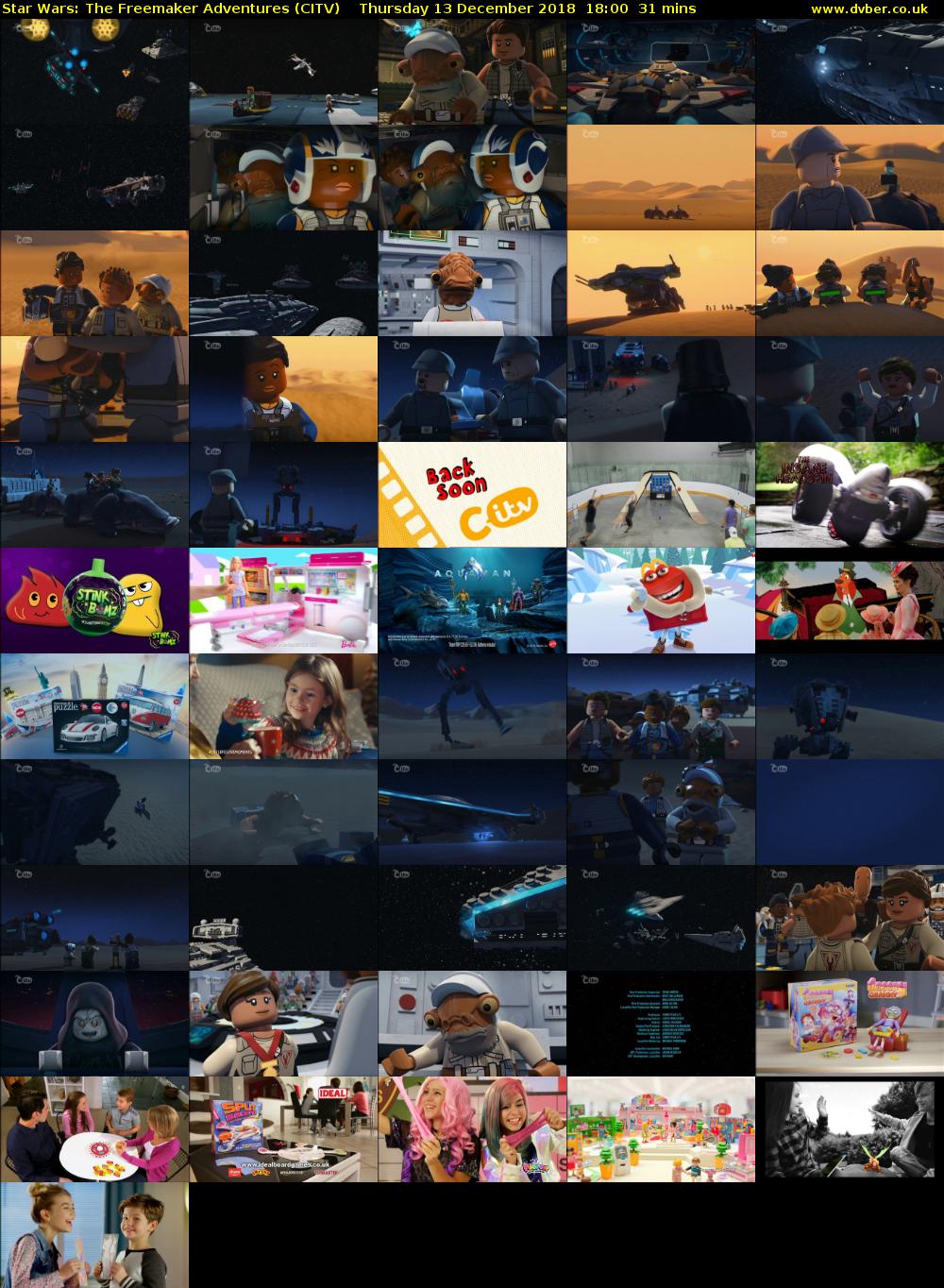Star Wars: The Freemaker Adventures (CITV) Thursday 13 December 2018 18:00 - 18:31