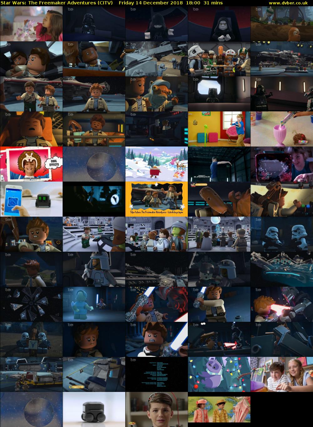 Star Wars: The Freemaker Adventures (CITV) Friday 14 December 2018 18:00 - 18:31