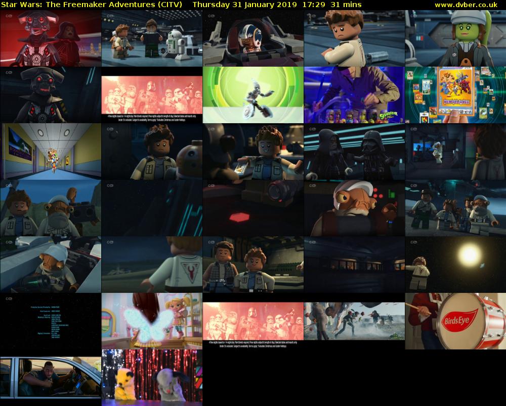Star Wars: The Freemaker Adventures (CITV) Thursday 31 January 2019 17:29 - 18:00