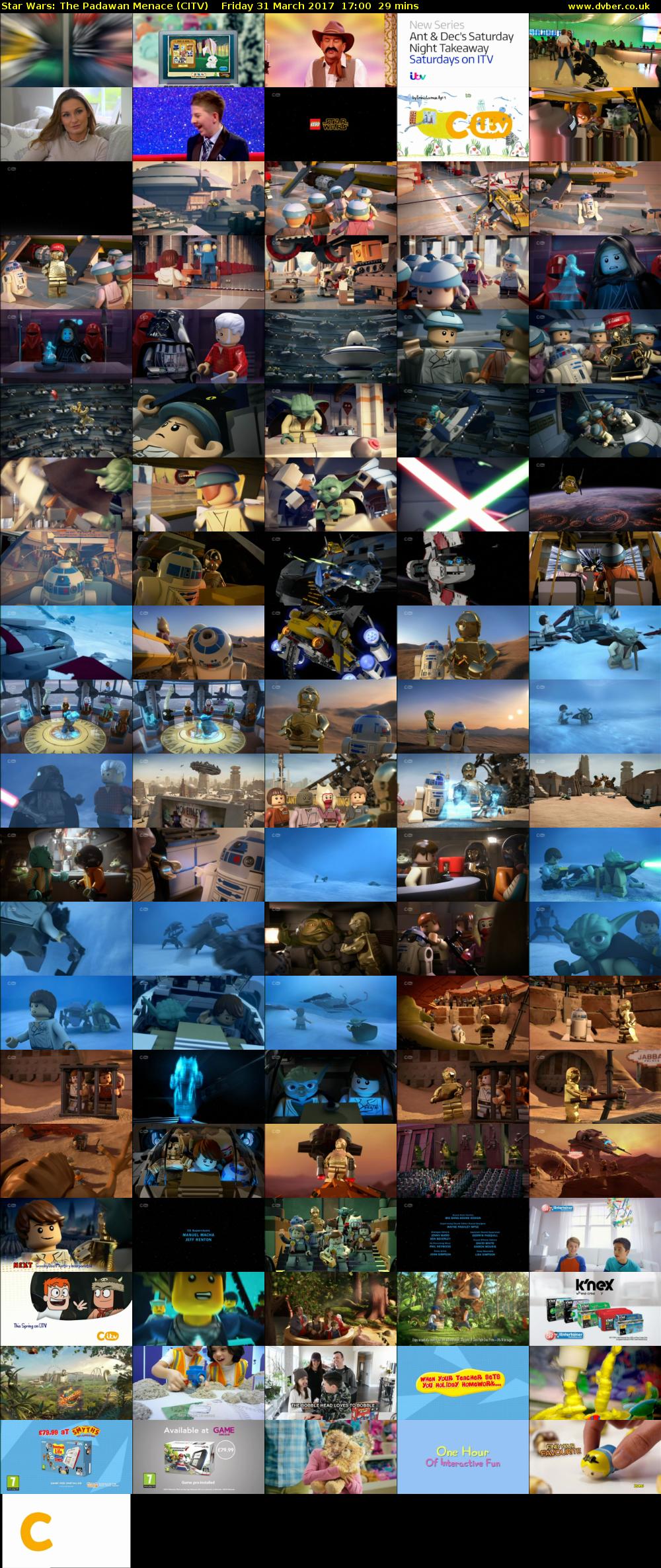 Star Wars: The Padawan Menace (CITV) Friday 31 March 2017 17:00 - 17:29