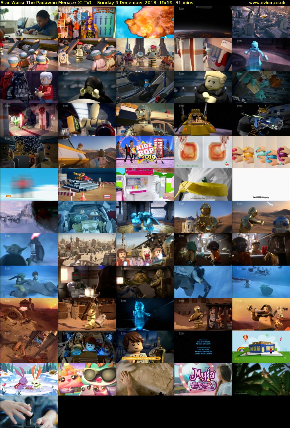 Star Wars: The Padawan Menace (CITV) Sunday 9 December 2018 15:59 - 16:30