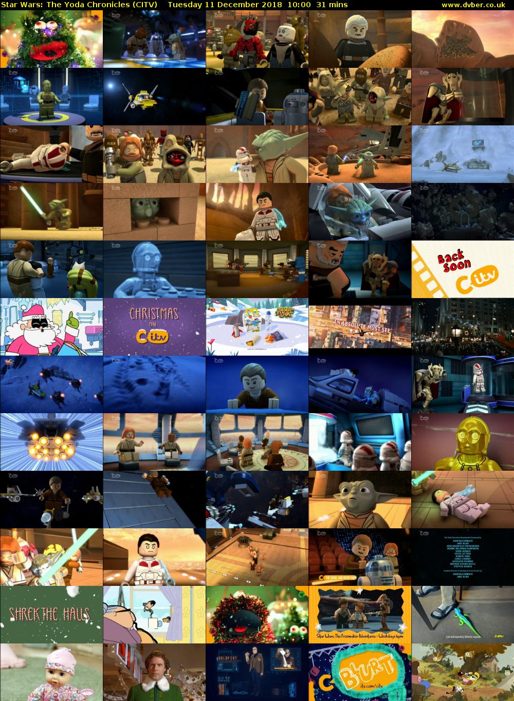 Star Wars: The Yoda Chronicles (CITV) Tuesday 11 December 2018 10:00 - 10:31