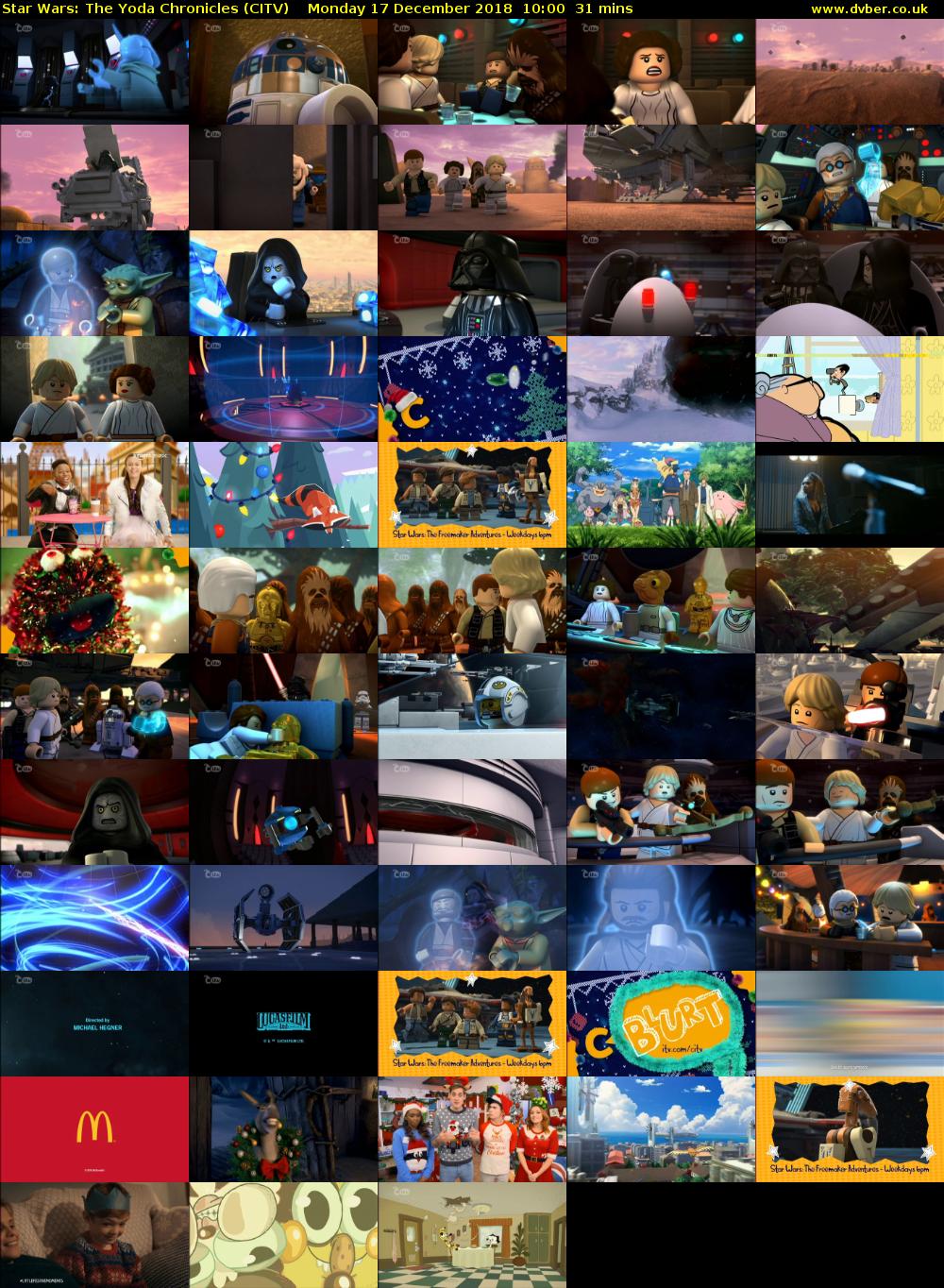 Star Wars: The Yoda Chronicles (CITV) Monday 17 December 2018 10:00 - 10:31