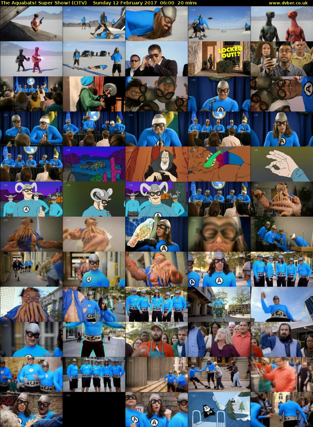 The Aquabats! Super Show! (CITV) Sunday 12 February 2017 06:00 - 06:20