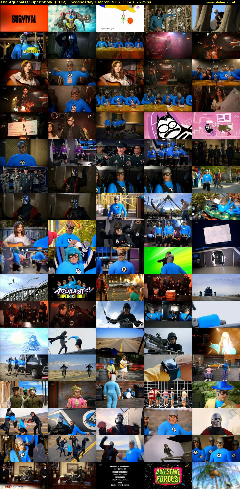 The Aquabats! Super Show! (CITV) Wednesday 1 March 2017 13:40 - 14:05