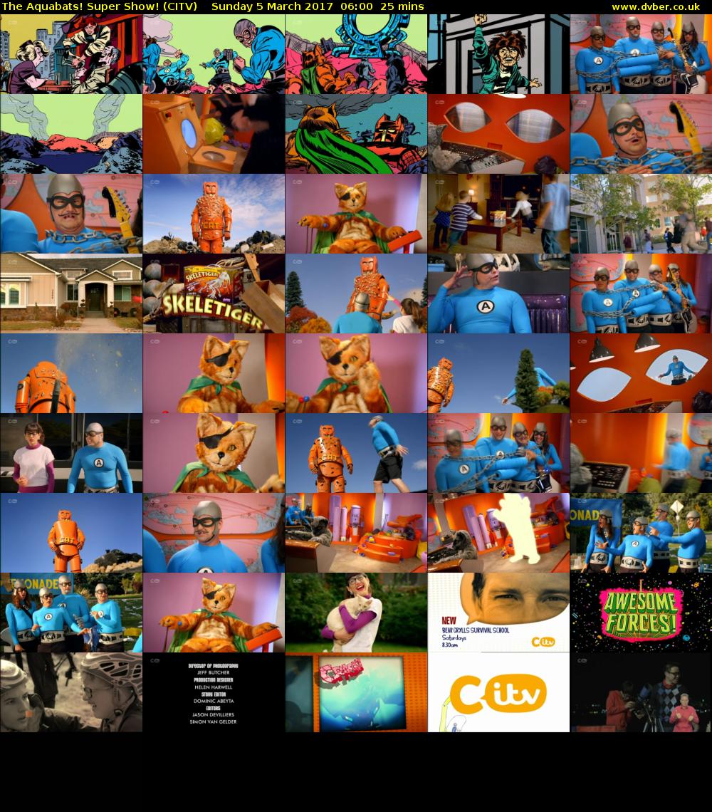 The Aquabats! Super Show! (CITV) Sunday 5 March 2017 06:00 - 06:25