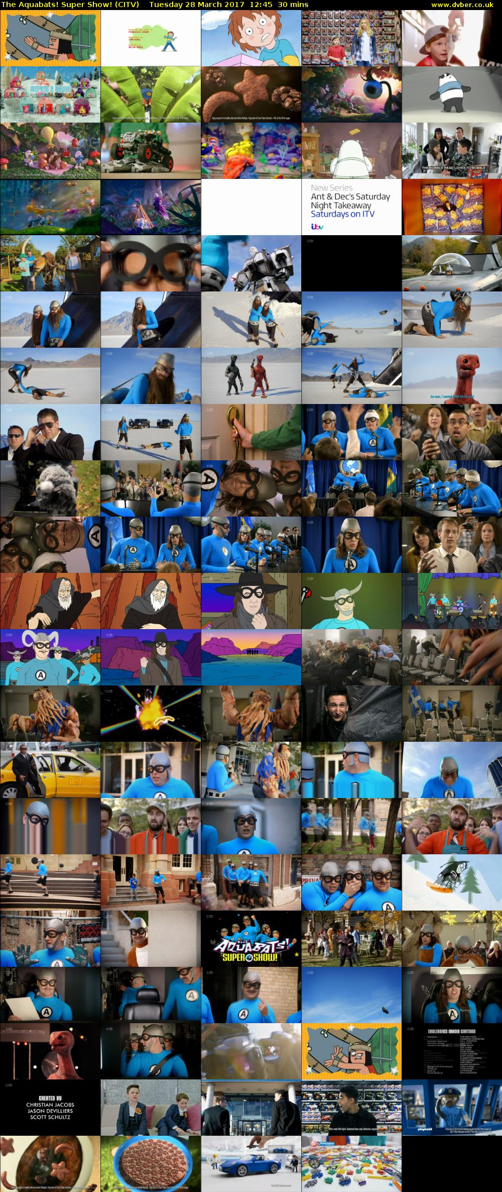 The Aquabats! Super Show! (CITV) Tuesday 28 March 2017 12:45 - 13:15