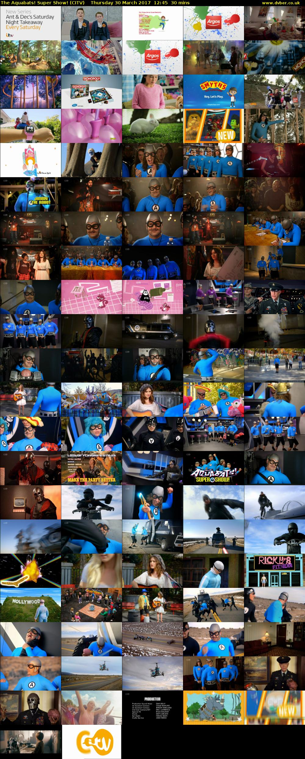 The Aquabats! Super Show! (CITV) Thursday 30 March 2017 12:45 - 13:15